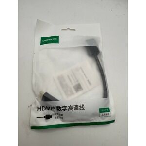 UGREEN Mini HDMI Male to HDMI Female Adapter Cable 22CM Extension Cord